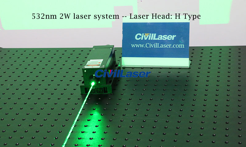 laser head type size